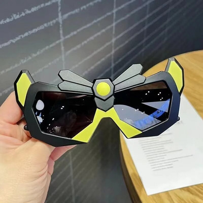 Cool Baby Dječje sunčane naočale Djevojčice Dječaci Crtići Sunčane naočale Smiješne dječje sjenila Nelomljivi mekani okvir Oculo