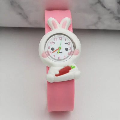 Mood multifilm Ükssarvik välklamp Tüdrukute käevõruga Silikoonrihmaga lastekellad Lastekellad Kell reloj infantil