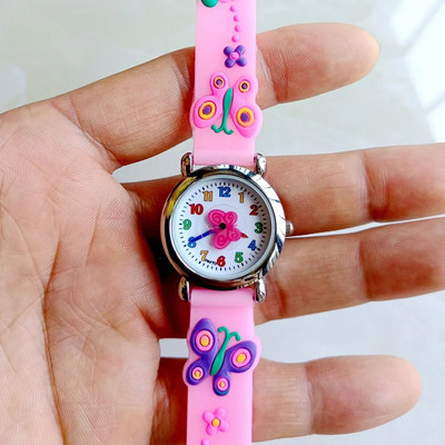 Multifilm Armas 3D Ükssarvik Liblikad Lilled Ilusad Kellad Tüdrukutele Poistele Lapsed Lapsed Õpilastele Pidu jõulukingitused Kell