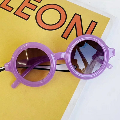 1 gab. 6 krāsu mazuļu saulesbrilles zēnam meitenei leoparda modes saulesbrilles bērnu brilles pludmales brilles