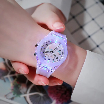 Нови спортни детски часовници за момичета, момчета, подарък, индивидуален часовник, лесен за четене, детски силиконови флаш кварцови ръчни часовници Reloj Infantil