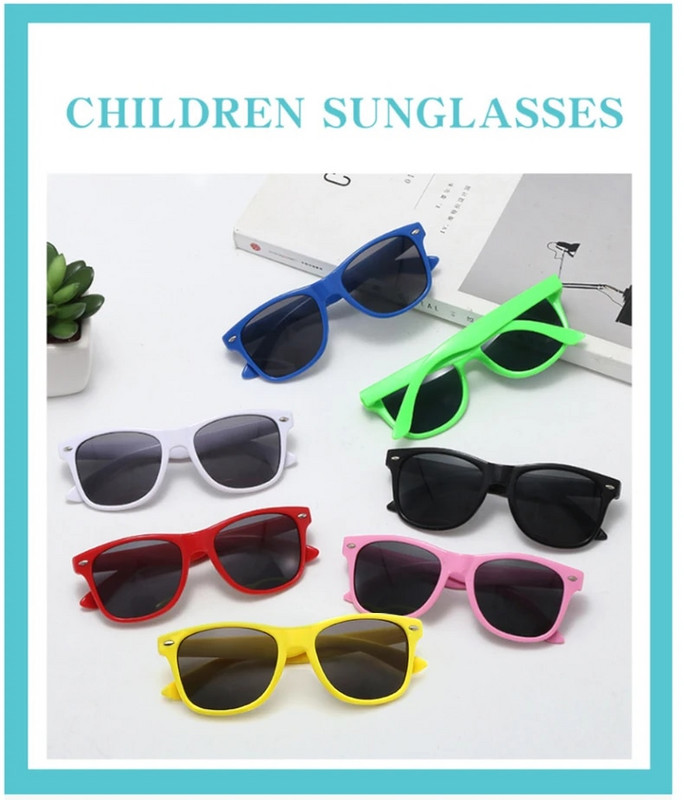 BEGREAT Kids Päikeseprillid Ruudukujulised Lapsed Poiss Tüdrukud Stiilsed Baby Student Prillid Peokrillid Gafas De Sol Oculos De Sol UV400