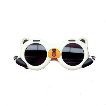 Παιδιά χαριτωμένα κινούμενα σχέδια Tiger γυαλιά ηλίου αγόρι κορίτσι Υπαίθρια προστασία από τον ήλιο Γυαλιά ηλίου Baby Sport Shade Glasses Kid UV400