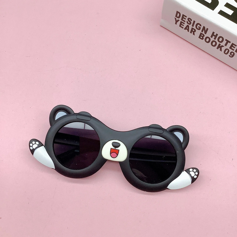 Bērni jaukas multfilmas Tīģeris Saulesbrilles Zēns Meitene Āra Saules aizsargbrilles Bērnu Sporta Aizsargbrilles Bērniem UV400