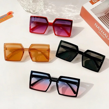 Нови цветове за момичета Геометричен правоъгълник Аксесоари за защита на очите Детски цветове Слънчеви очила Момичета Момчета Детски поляризирани слънчеви очила