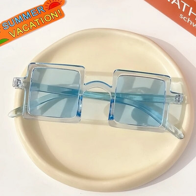 Νέα Χρώματα Κορίτσια Γεωμετρικό Ορθογώνιο Αξεσουάρ Προστασίας Ματιών Παιδικά Χρώματα Γυαλιά ηλίου Κορίτσια Αγόρια Παιδικά Γυαλιά ηλίου Polarized