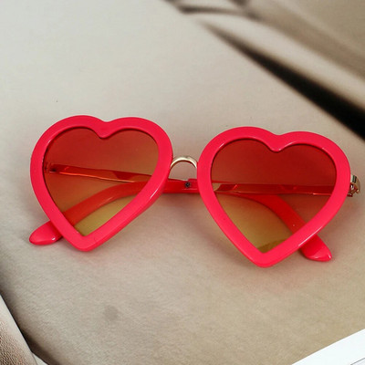 2023. g. Jaunas bērnu sirds Saulesbrilles Modes Zēni Meitenes Zīmols Dizains Mīlestība Brilles Bērniem Bērniem Jauki multfilmas Saulesbrilles Anti UV400
