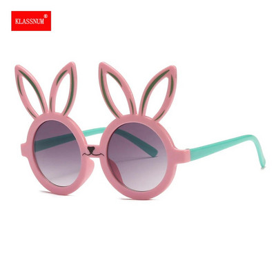 Νέα παιδικά γυαλιά ηλίου Cartoon Bunny Shape Κορίτσια αγόρια Παιδιά Γυαλιά ηλίου Στρογγυλά Γυαλιά Cosplay Cute Baby Shades Γυαλιά UV400