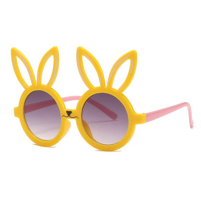 Ochelari de soare noi pentru copii, în formă de iepuraș de desene animate, fete, băieți, copii, ochelari de soare, rotunzi, cosplay, ochelari drăguți pentru copii, ochelari UV400