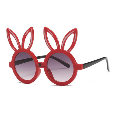 Ochelari de soare noi pentru copii, în formă de iepuraș de desene animate, fete, băieți, copii, ochelari de soare, rotunzi, cosplay, ochelari drăguți pentru copii, ochelari UV400