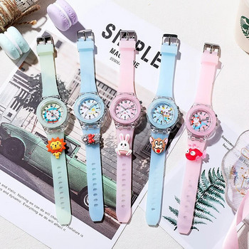 Μόδα χαριτωμένα παιδικά ρολόγια που αναβοσβήνουν Παιδικά φωτεινά βραχιόλια από σιλικόνη για παιδιά Φωτεινή ρολόγια για κορίτσια για αγόρια Δώρα Reloj