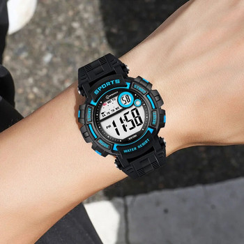 Детски дигитални часовници Студентски гумени каишки Ръчни часовници за деца Момчета Катарама Тийнейджъри Евтини ръчни часовници Младежки мъжки час Спортни часовници
