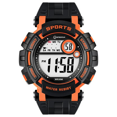 Bērnu digitālie pulksteņi Studentu gumijas siksnas rokassprādze bērniem zēniem sprādzes pusaudžiem lēti rokas pulkstenis jauniešiem vīriešu stundu sporta pulksteņi