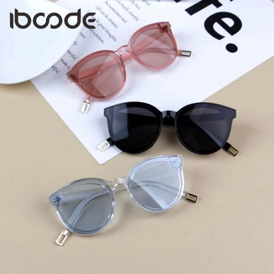 iboode New Kids Napszemüvegek Gyerek Divat Nagy keretes Napszemüvegek Lány Fiú Szemüvegek Utazási Cateye Cute UV400 Shades Tükör Szemüveg