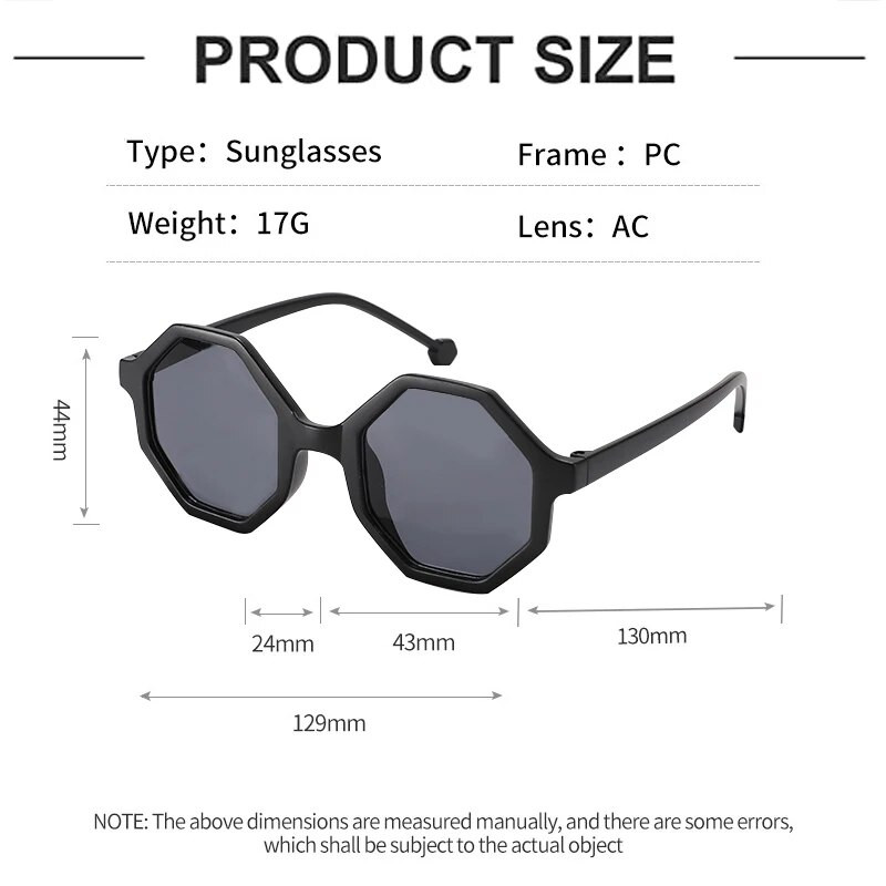 2023 Dječje slatke prugaste poligonske UV400 sunčane naočale Dječje djevojčice Sunčane naočale za zaštitu od sunca na otvorenom Dječje naočale za zaštitu očiju