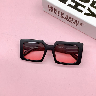 Koreja Cute Kids Saulesbrilles Taisnstūris Mode Bērnu Saulesbrilles Vintage Square Outdoor Brilles Brilles Forša stila Brilles
