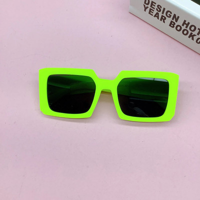 Koreja Cute Kids Saulesbrilles Taisnstūris Mode Bērnu Saulesbrilles Vintage Square Outdoor Brilles Brilles Forša stila Brilles