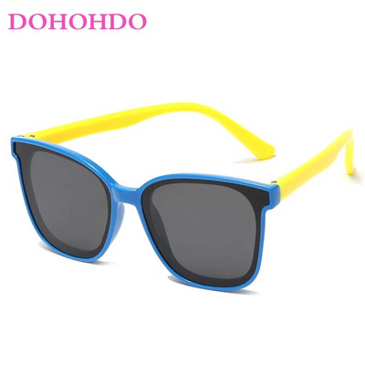 Polarizētas bērnu saulesbrilles TR90 silikona elastīgas bērnu brilles zēniem meitenes mazuļiem brīvā dabā sporta velosipēda saulesbrilles UV400 brilles