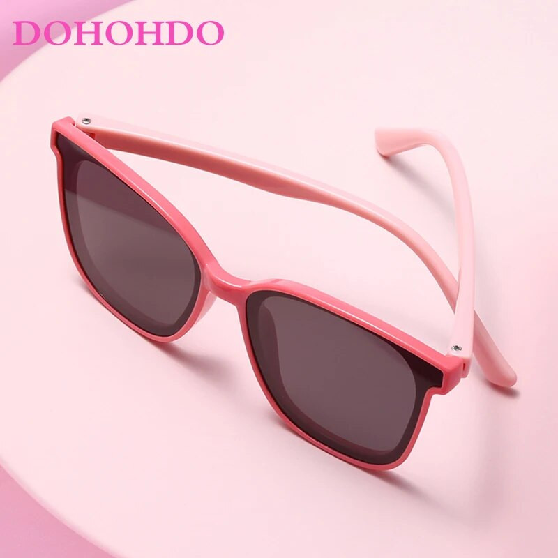 Polarizētas bērnu saulesbrilles TR90 silikona elastīgas bērnu brilles zēniem meitenes mazuļiem brīvā dabā sporta velosipēda saulesbrilles UV400 brilles