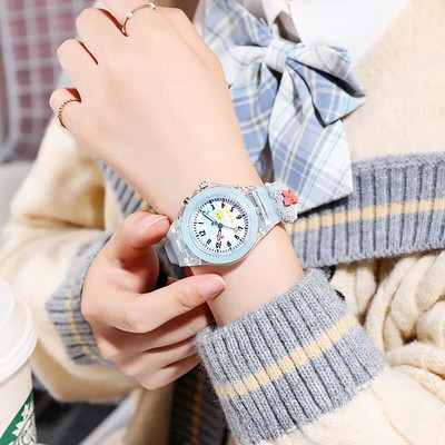 Jauni sporta bērnu pulksteņi meitenēm zēniem dāvanu personības pulkstenis viegli lasāms bērniem silikona zibspuldzes kvarca rokas pulkstenis Reloj Infantil