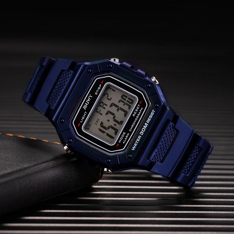 Bērnu rokas pulkstenis 2021. gada elektroniskais pulkstenis, sporta pulkstenis bērniem, digitālie pulksteņi Modinātājs Montre Homme Zegarek LED pulkstenis