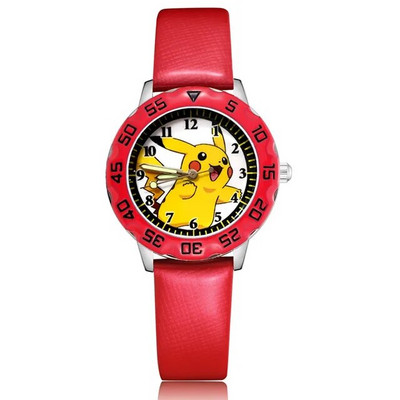 Pokemon Pokeball Pulkstenis Kawaii Figura Rotaļlietas Bērni Pikachu Go Quartz Rotaļfilma Zēniem Meiteņu Pulkstenis Rotaļsaite Rotaļlietas Ziemassvētku Dāvana