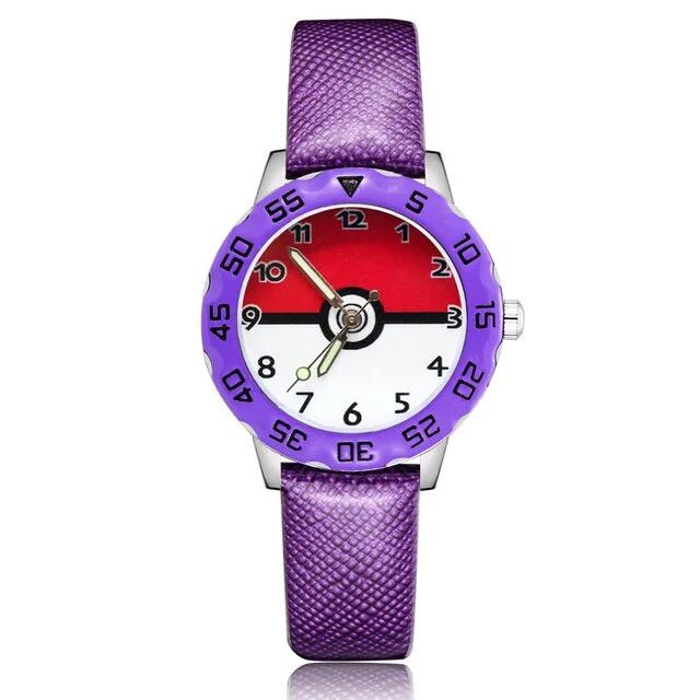 Pokemon pokeball laikrodis kawaii figūrėlė žaislai vaikams Pikachu go kvarcinis riešas animacinis filmas berniukams mergaičių laikrodis apyrankė žaislai kalėdinė dovana