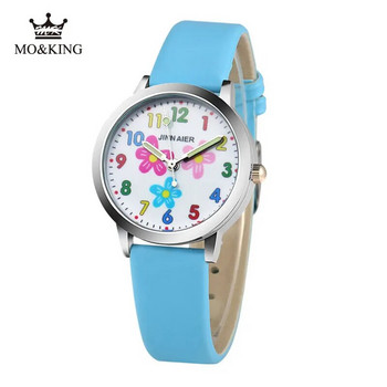 Νέες παραλαβές Παιδικά ρολόγια για κορίτσια Digital Pretty Little Flowers Cartoon Casual Quartz Παιδικά Ρολόγια Αγορικά Ρολόι Παιδικό Ρολόι Δώρο