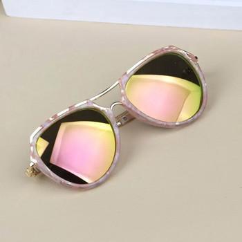 iboode Mirror Детски слънчеви очила Детски отразяващи слънчеви очила Дизайн на марката Boy Girl Shades UV400 Resin Lens Baby Goggle Eyewear