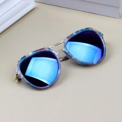 iboode Spogulis Bērnu Saulesbrilles Bērniem Atstarojošas Saulesbrilles Zīmols Dizains Zēnu Meiteņu Shades UV400 Resin Lens Baby Goggle Eyewear