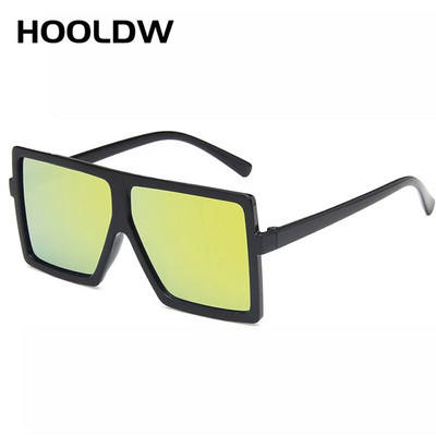 HOOLDW Uus Oversize Square Kids Päikeseprillid Tüdrukutele Beebidele Poistele Punk Päikeseprillid UV400 Laste Prillid Varjud Prillid Oculos De Sol