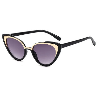 2023. gada jaunas kaķu acu brilles bērniem zēniem un meitenēm zīdaiņu saulesbrilles modes vintage bērnu saulesbrilles klasiskās metāla kaķu acu brilles Uv400