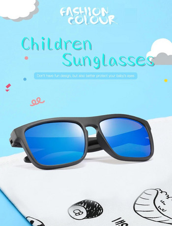 2024 Слънчеви очила Детски момичета Момчета Поляризирани детски слънчеви очила PC UV защита Очила Очила Високо качество D323