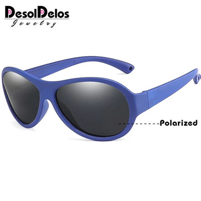 2024 Päikeseprillid Lapsed Tüdrukud Poisid Polariseeritud Lapsed Päikeseprillid PC UV-kaitse Prillid Prillid Kvaliteetne D323