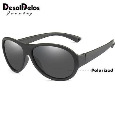 2024 Päikeseprillid Lapsed Tüdrukud Poisid Polariseeritud Lapsed Päikeseprillid PC UV-kaitse Prillid Prillid Kvaliteetne D323