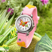 Ceasuri de mână pentru copii la modă Ceasuri drăguțe cu model de desene animate pentru copii Baieți Ceasuri de mână rafinate cu quartz simple, cadou