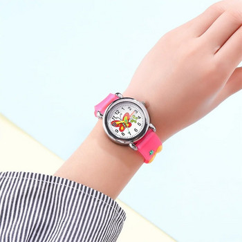 Модни детски ръчни часовници Сладки анимационни шарки часовници за деца Момчета Прости изискани кварцови ръчни часовници Подарък