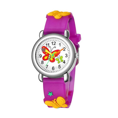 Ceasuri de mână pentru copii la modă Ceasuri drăguțe cu model de desene animate pentru copii Baieți Ceasuri de mână rafinate cu quartz simple, cadou
