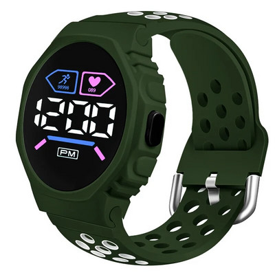 Noua moda ceas sport rezistent la apa Student Copii Ceasuri simple Ceas digital pentru baieti fete copii ceas electronic cu LED de mana