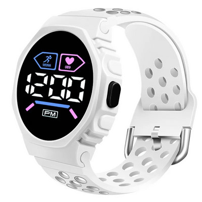 Noua moda ceas sport rezistent la apa Student Copii Ceasuri simple Ceas digital pentru baieti fete copii ceas electronic cu LED de mana