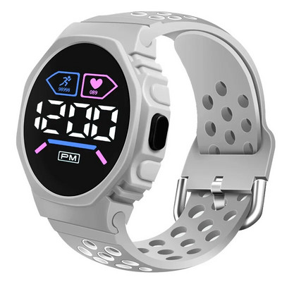 Noua moda ceas sport rezistent la apa Student Copii Ceasuri simple Ceas digital pentru baieti fete copii ceas electronic cu LED de mana