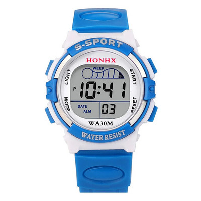 Watch Children Life Waterproof Boy Digital Led Watch A Kid Quartz Signature Date Sports Rokas pulkstenis Детские Цифровые Часы С Дисплеем