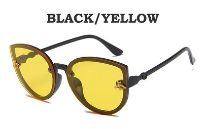 2023 poiss tüdruk, armas multikas karu kujuga mood ümmargused päikeseprillid lastele vanad päikeseprillid UV-kaitse klassikalised laste prillid