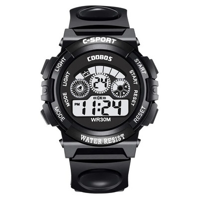Fete Copii Camuflaj Cadouri colorate de petrecere pentru copii Ceasuri digitale Băieți Studenți Lumini luminoase Sport LED Ceas cu bliț cu alarmă