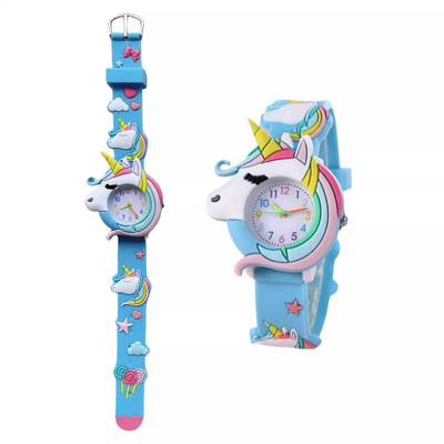 2023. gada multfilma Jauki vienradzis, varavīksnes zvaigzne, mīlestības sirds, 3D smuki pulksteņi meitenēm, bērniem, studentu ballītei, Ziemassvētku dāvanu pulkstenis