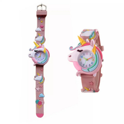 2023. gada multfilma Jauki vienradzis, varavīksnes zvaigzne, mīlestības sirds, 3D smuki pulksteņi meitenēm, bērniem, studentu ballītei, Ziemassvētku dāvanu pulkstenis