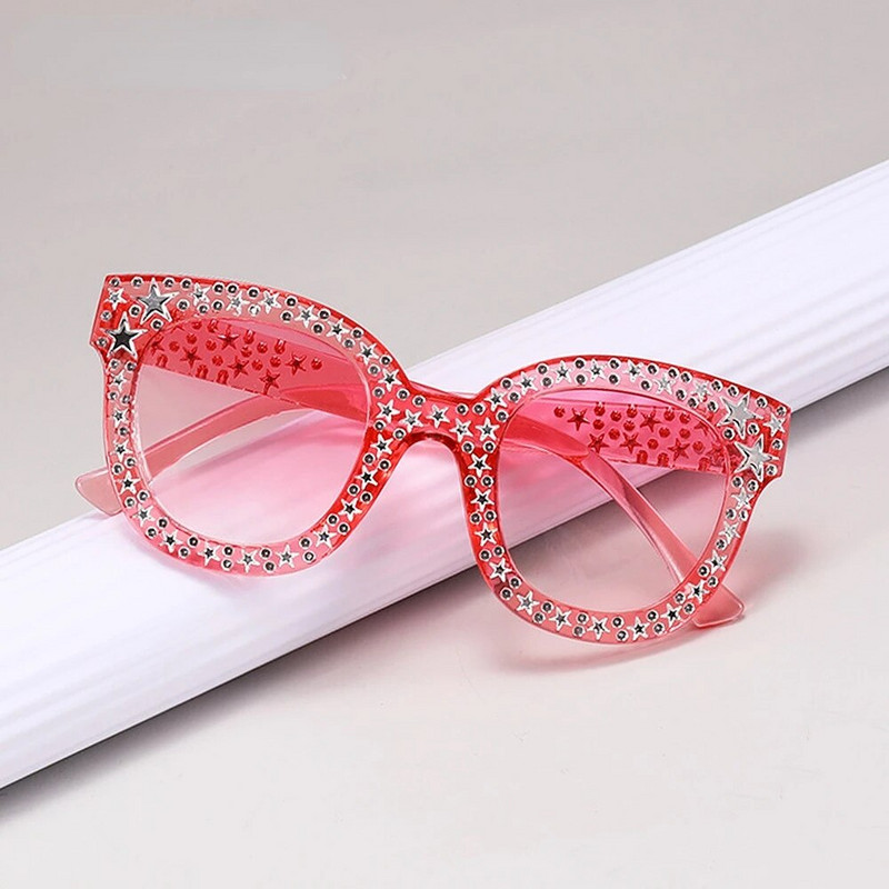 Bērnu saulesbrilles UV aizsardzība Krāsains objektīvs Jauns Bērnu Zvaigzne Kvadrātveida Saulessargi Meitene Zēns Vintage Mode Princeses Saulesbrilles