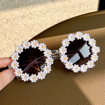 2021. gads. Zēniem, meitenēm Zvaigzne, multfilma apaļas krāsas Saulesbrilles bērniem UV400 brilles āra bērniem vasaras pludmales brīvdienu brilles