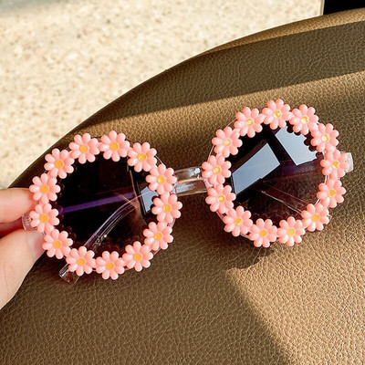 2021. gads. Zēniem, meitenēm Zvaigzne, multfilma apaļas krāsas Saulesbrilles bērniem UV400 brilles āra bērniem vasaras pludmales brīvdienu brilles