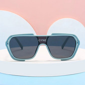 Klasiskas kvadrātveida saulesbrilles zēniem krāsainas foršas bērnu saulesbrilles ieliektas formas personība pret UV brilles meitene Street Beat Kid